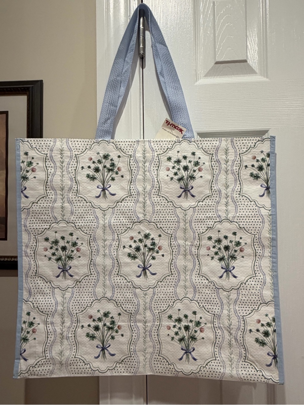 T.J.Maxx Floral Reusable Tote Bag 🪻🛍️